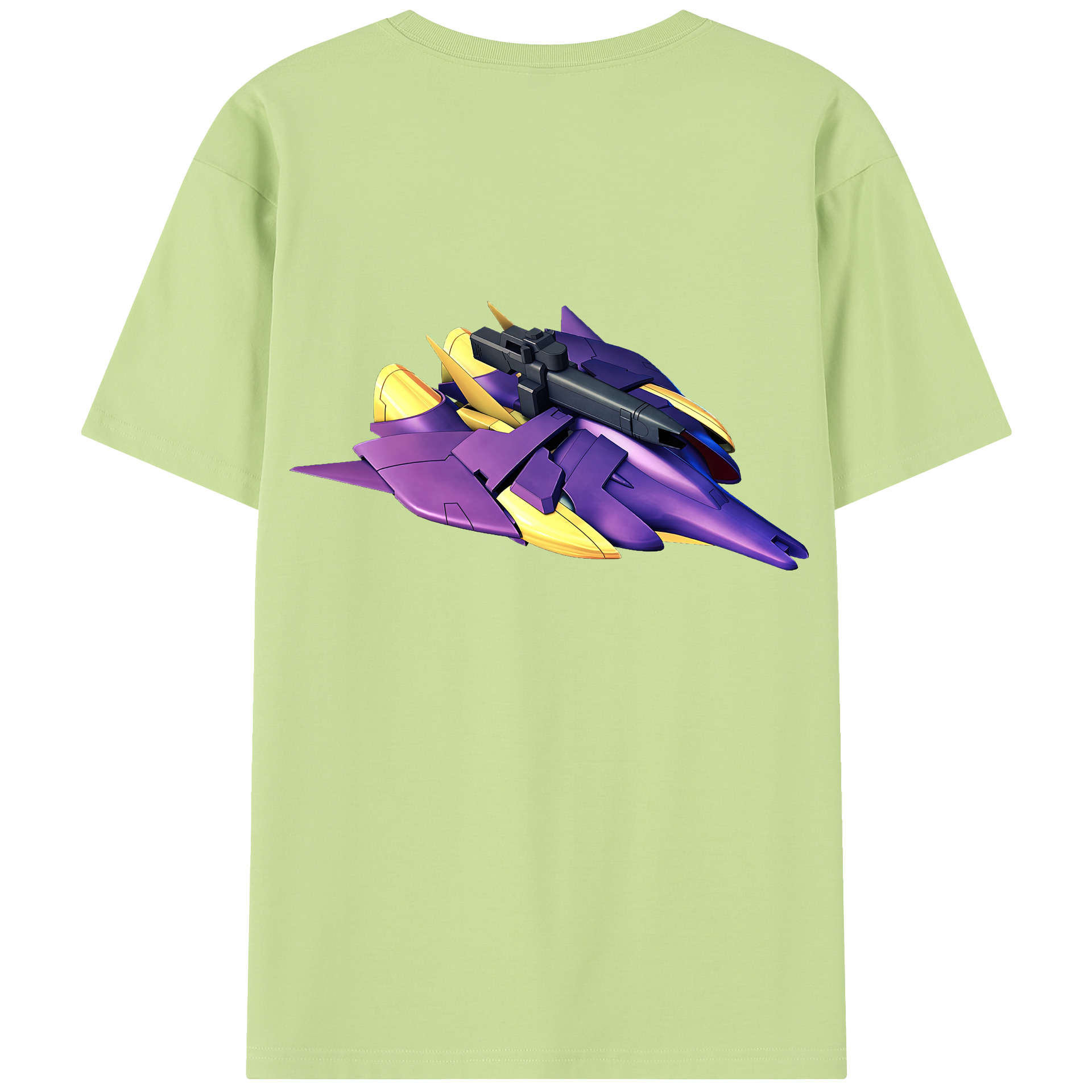 （画像用） 機動戦士ガンダム Mobile Suit Gundam 綿100％半袖Tシャツ（背面プリント）